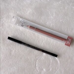 D & M midnight Stella lip liner pencil Elf cream glide lip liner truth or bare